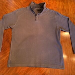 Axcess extra extra large, gray, zip up neck, pull over